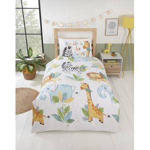 Kids store safari bedding